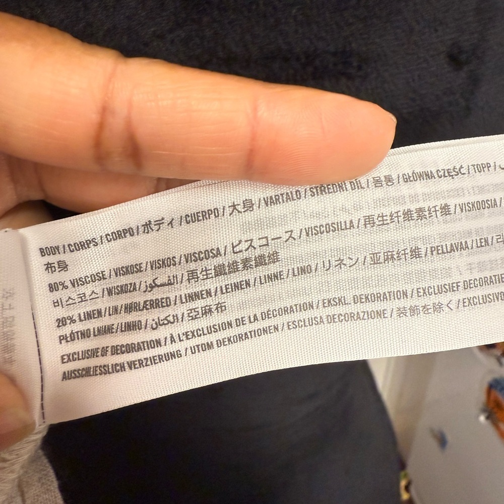 Abercrombie & Fitch Linen Trapeze Cami Tank Top T… - image 8